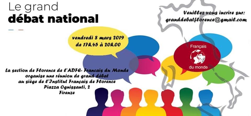 grand débat Florence