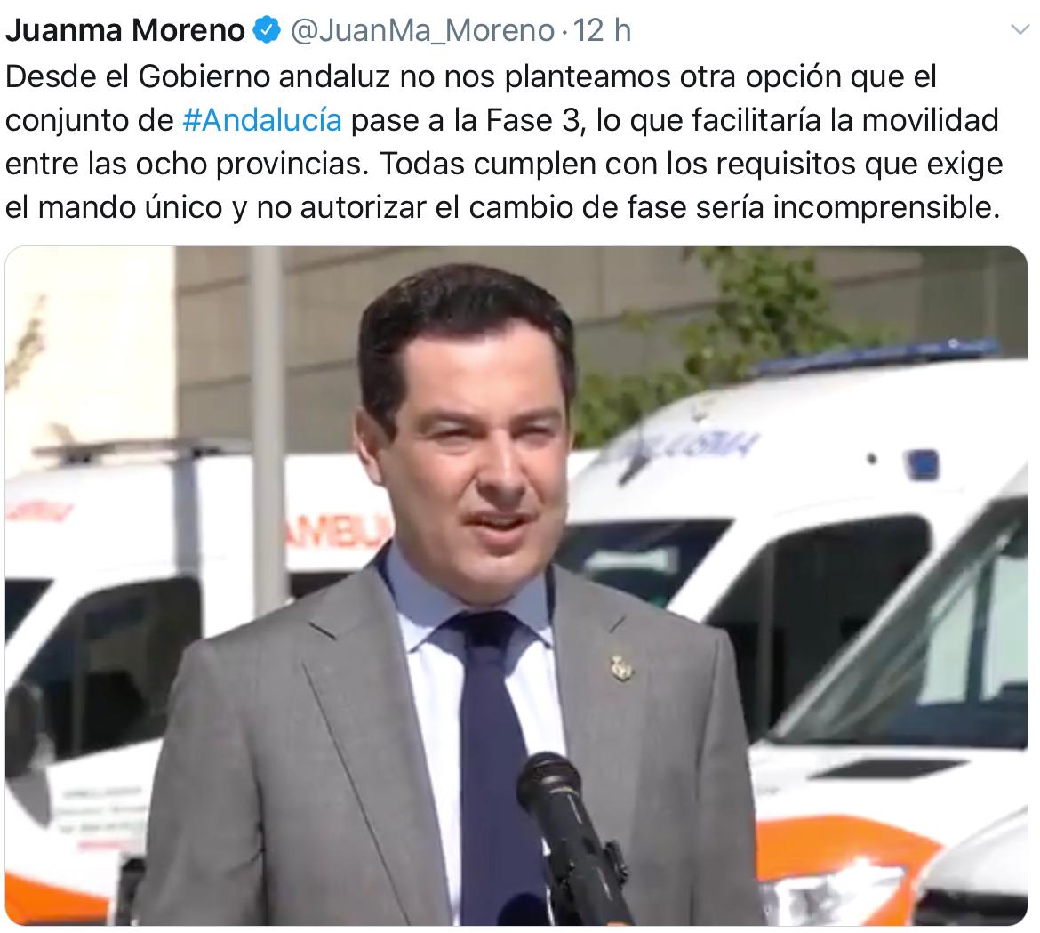 Phase 3 Andalousie COVID-19 Désescalade