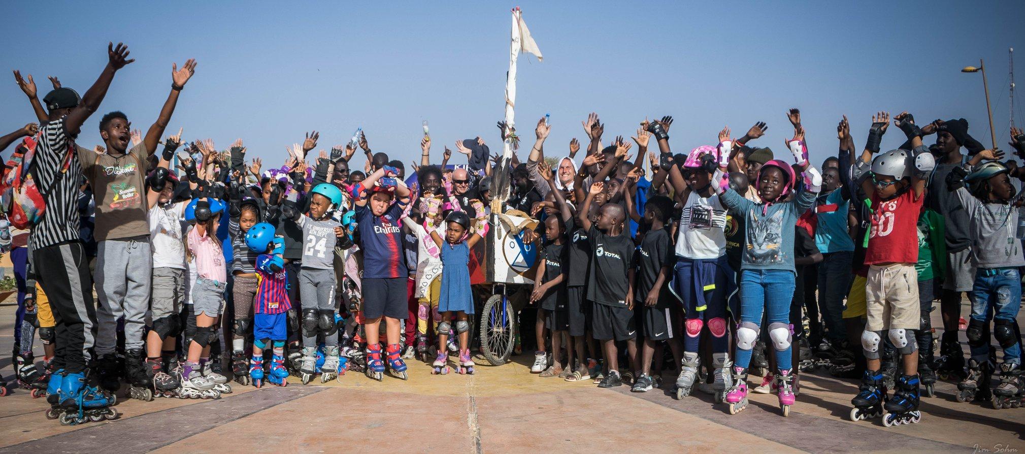 centre coeur bleu ouakam roller dakar handicap