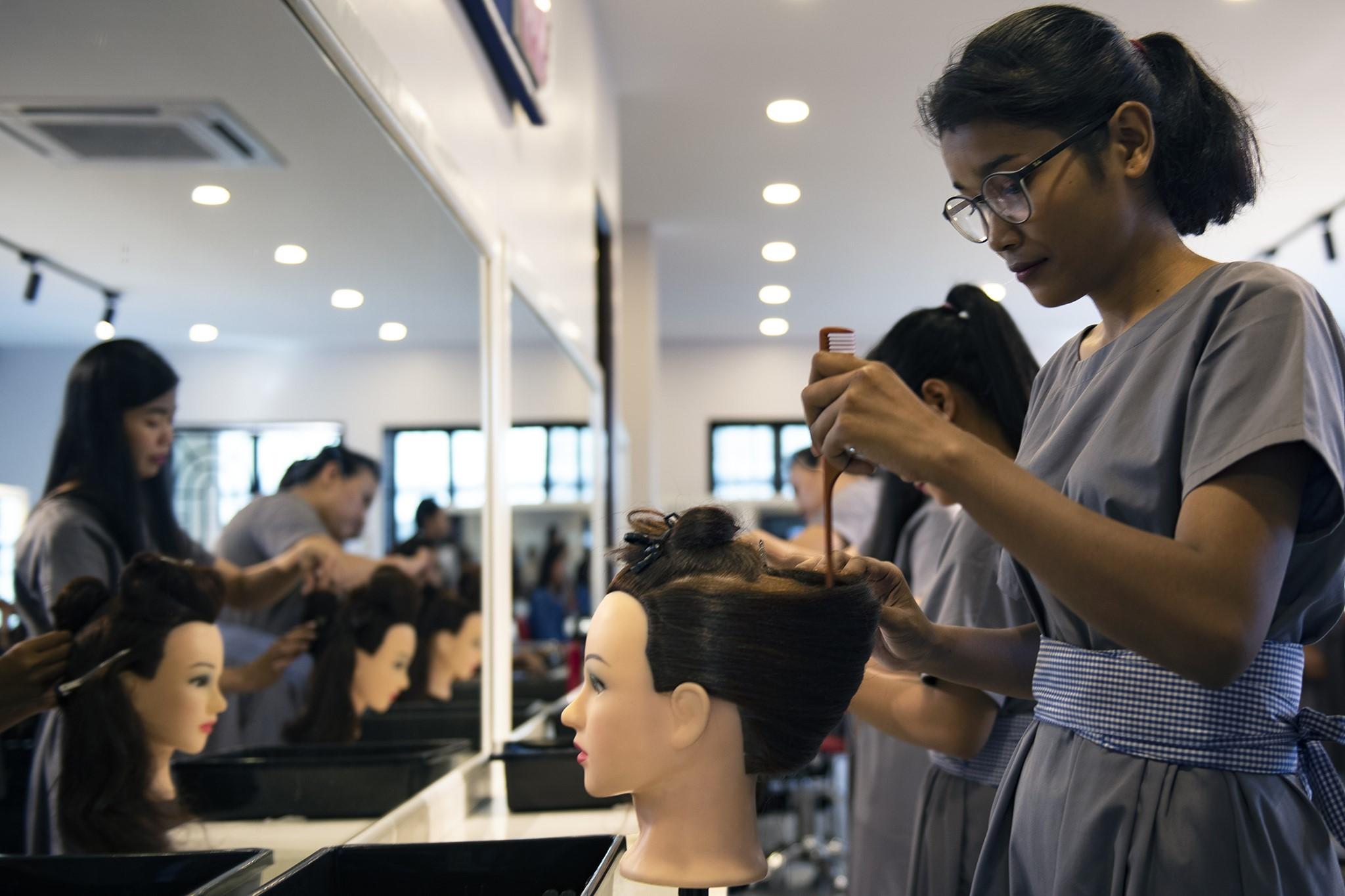 chandara concept salon coiffure tuol tom pong