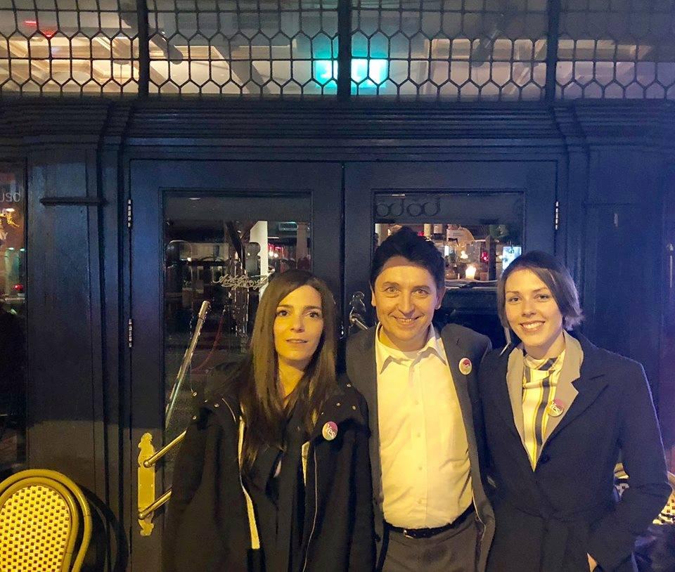 Laurence Helaili-Chapuis, Olivier Cadic, Claire Nevin