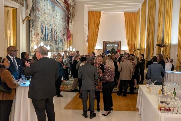 Invités à la réception