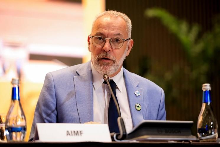 Le Délégué général de l'AIMF, Frédéric Vallier