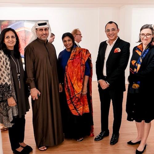 Avec Khalil Abdulwahid Hassan Directro of fine arts departement Dubai Culture