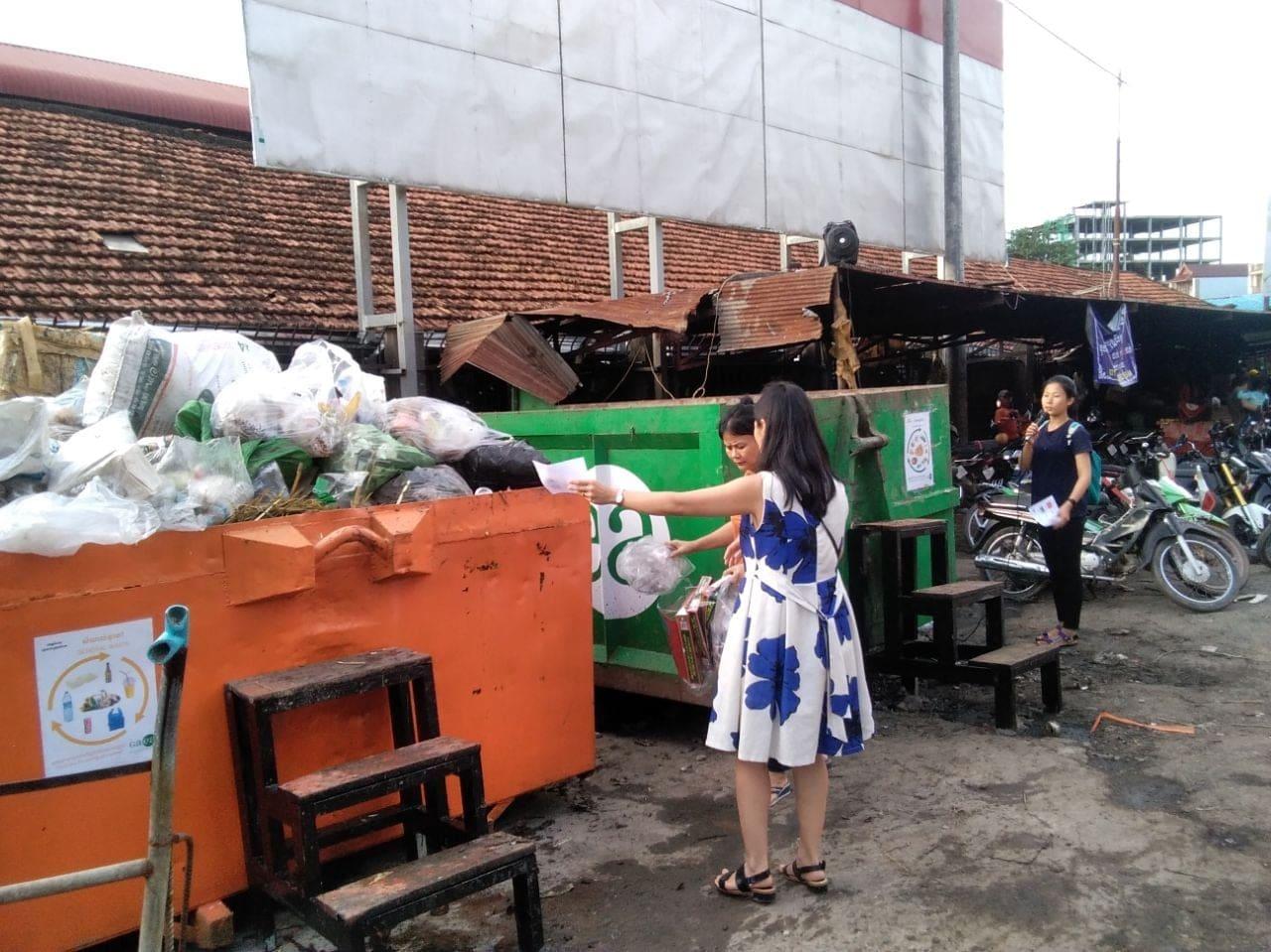 bennes ordures kampot compost