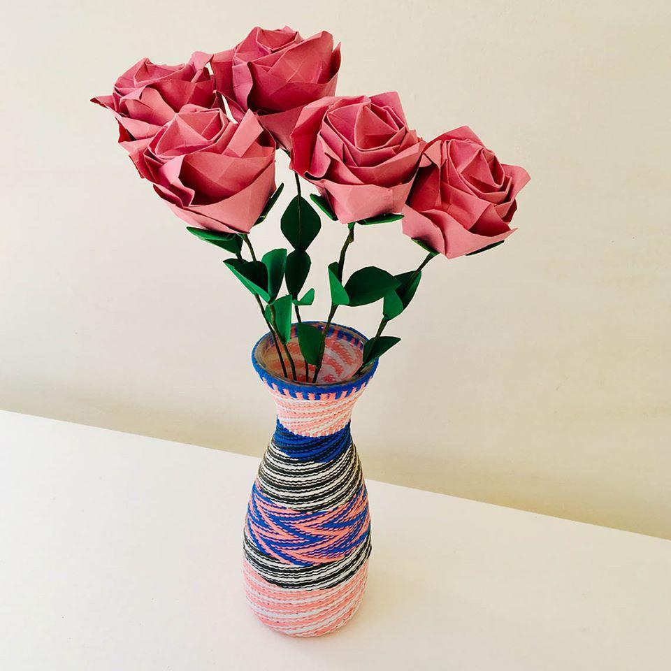 origasmik fleurs origami dakar