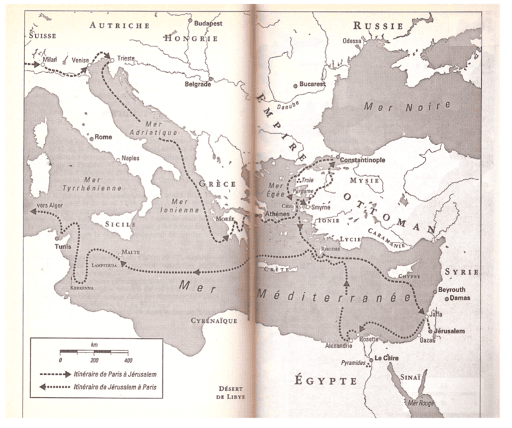 Voyage de Chateaubriand guide