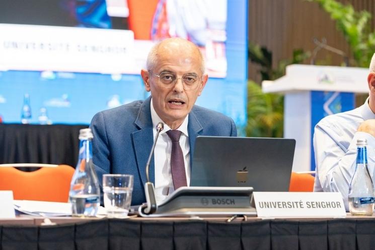 Le Recteur de l'Université Senghor, le Professeur Thierry Verdel