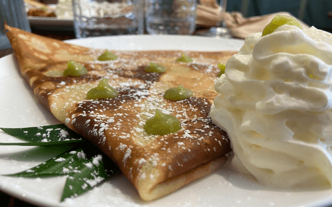 crêpe Pandan Kaya