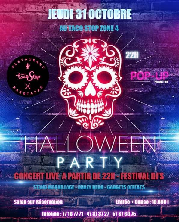Soirée Halloween Taco Stop