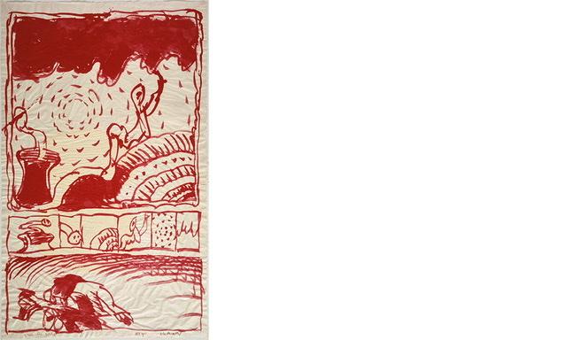 Alechinsky et l’’encre Pompidou Malaga