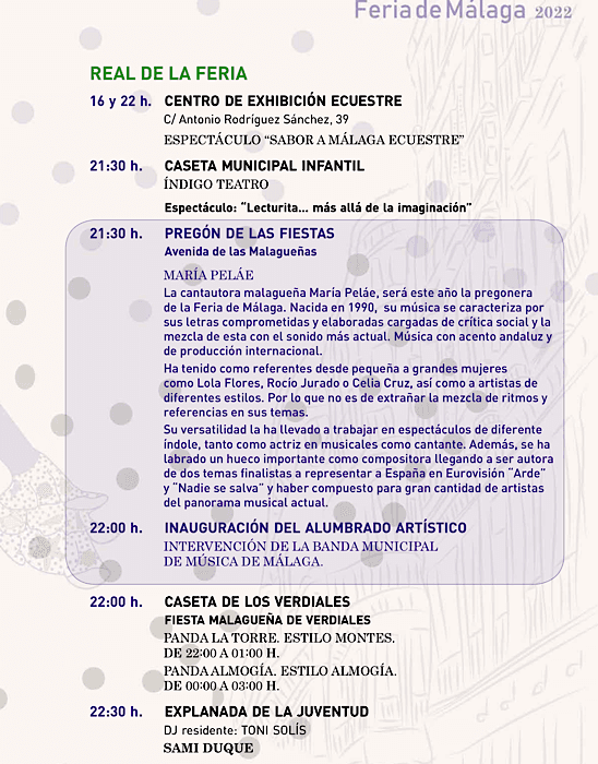 Feria Malaga 2022