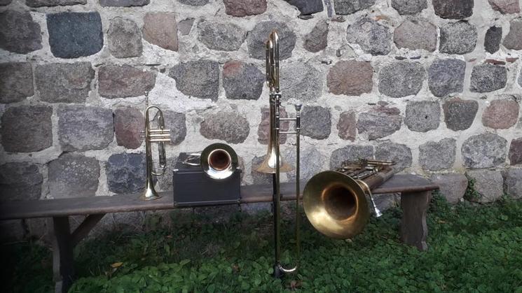 Les cuivres pour la musique de Noel © Stadtmuseum Berlin, Photo Reinhard Henkys