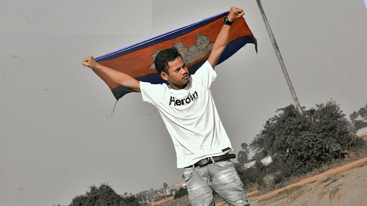 Rapper cambodgien Kea Sokun