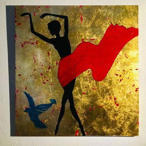 peinture Séverine Rodebat Afrique