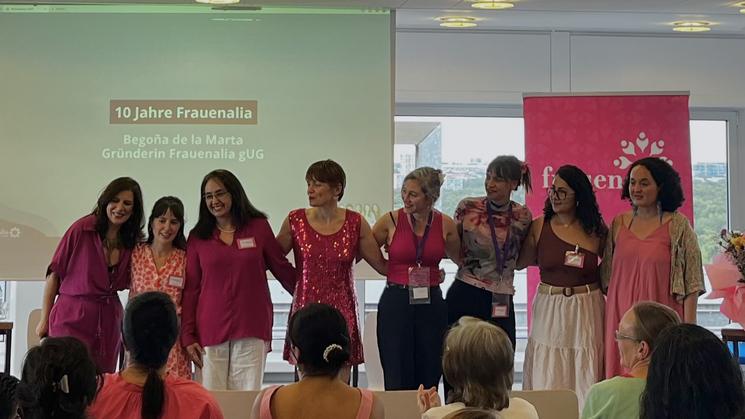 photo des collaboratrices de Frauenalia