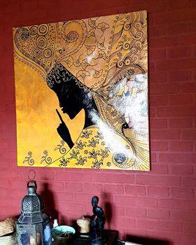 Séverine Rodebat peinture Afrique exposition Christiania