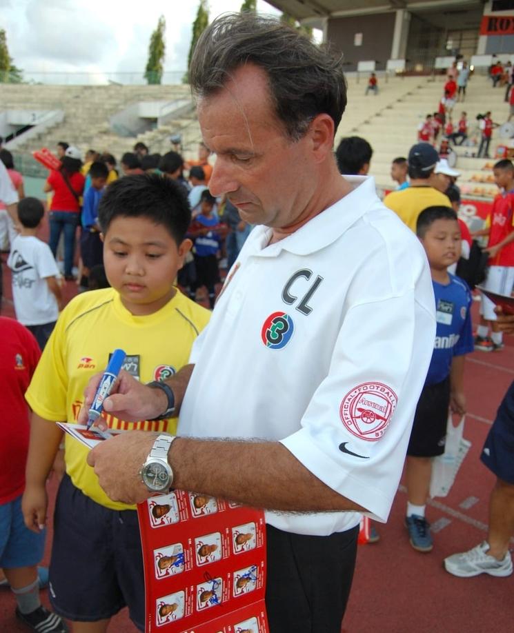 Christophe Larrouilh entraîneur de foot