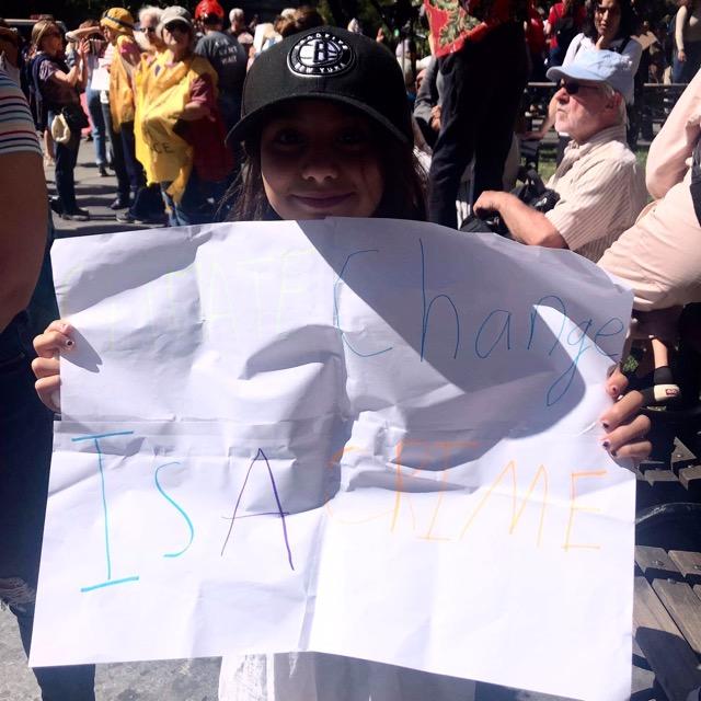 Climate strike new york