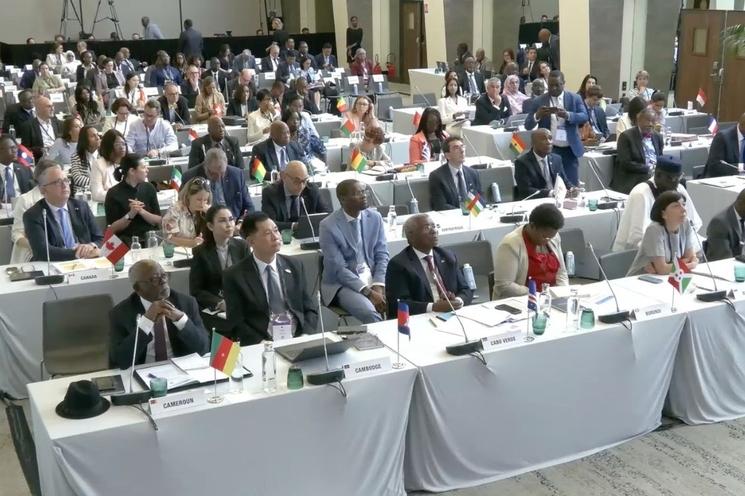 Les participants à la 47e CMF