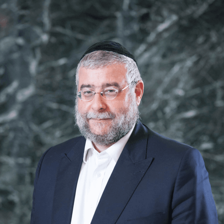 Photo du grand rabbin Pinchas Goldschmidt