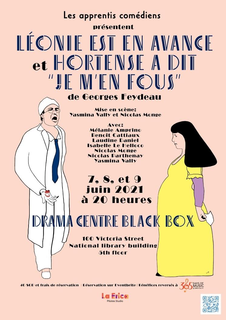 Leonie est en avance