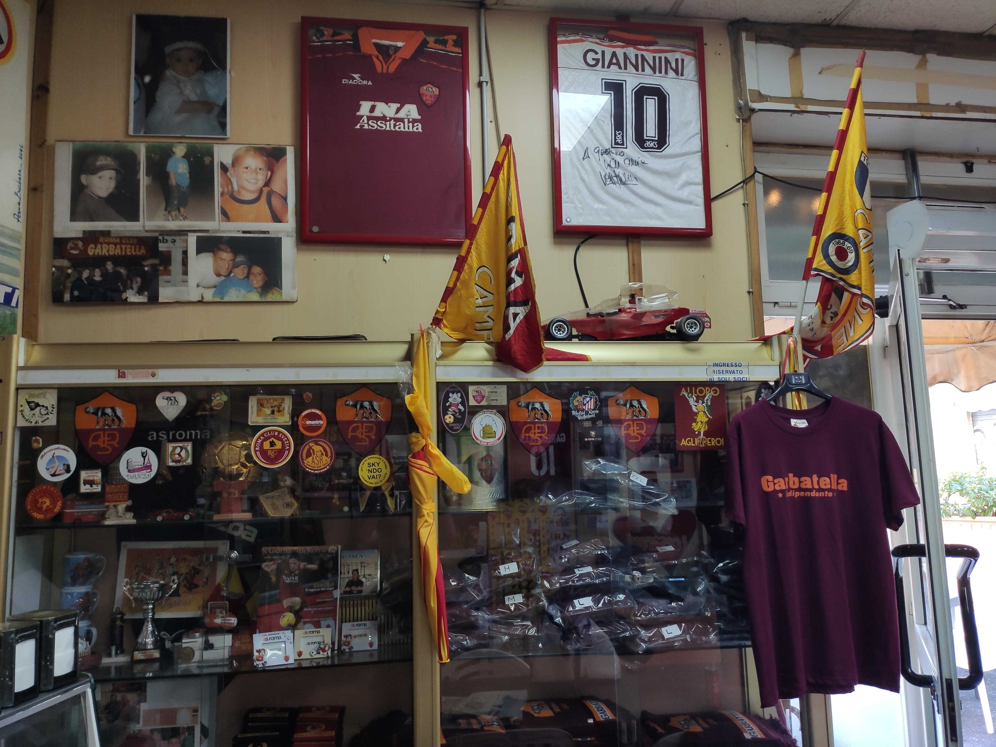 Garbatella, AS Roma, Bar
