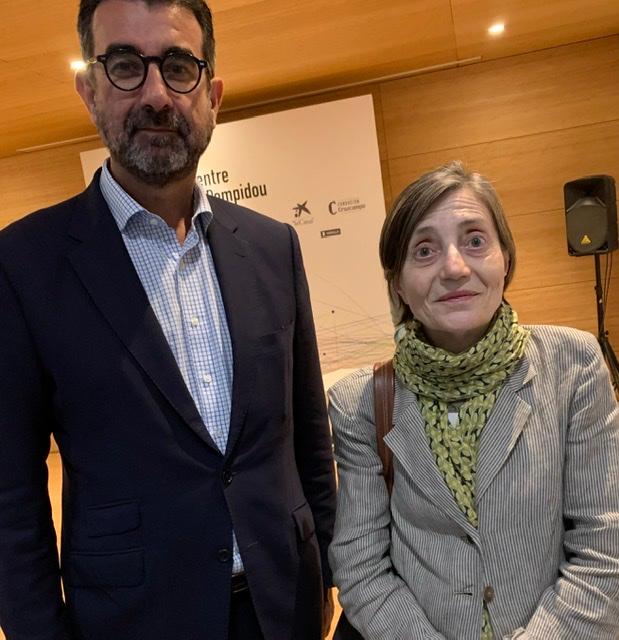 José María Luna Brigitte Leal Pompidou Malaga Paris Miro Barcelo