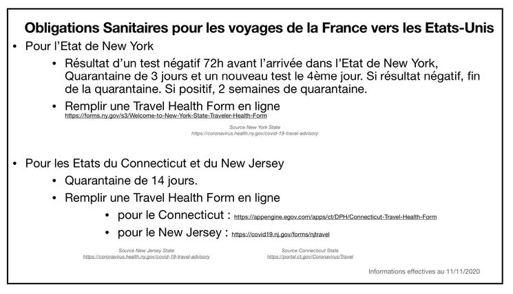 Revenir aux États-Unis