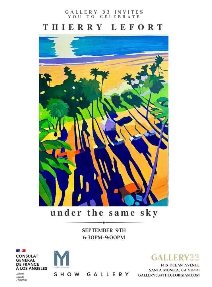 Thierry Lefort expose « Under the Same Sky » à Santa Monica © DR