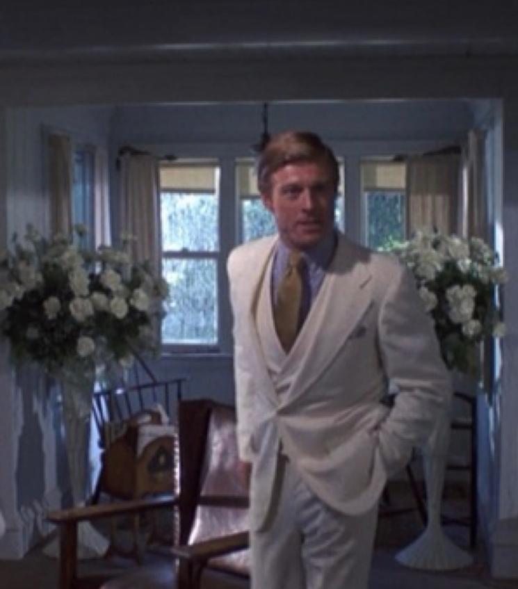 Robert Redford sous la pluie