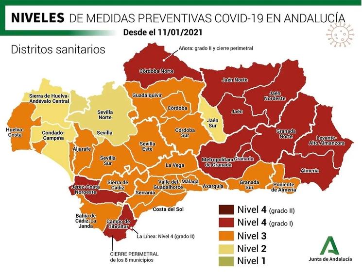Nuevas medidas Andalucia