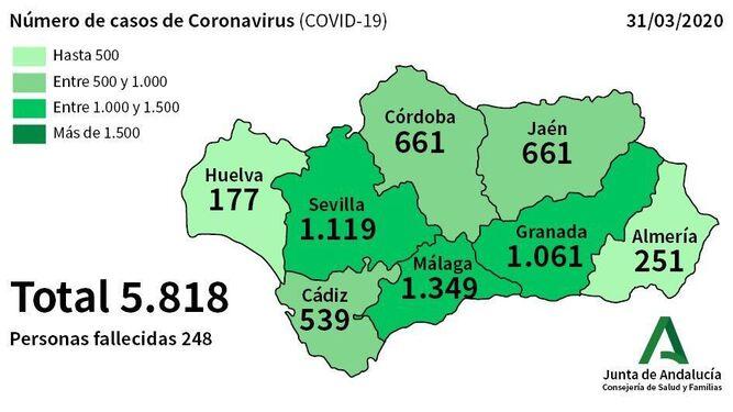 Coronavirus Junta Andalucia #QuedateenCasa record de décès