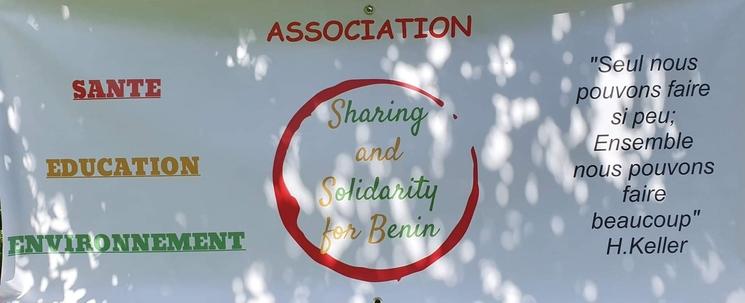Entrée de l’association Sharing and Solidarity for Benin