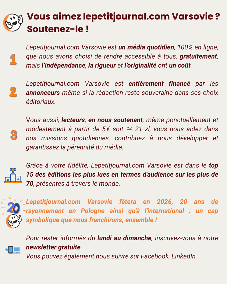 Soutenez-nous en vous abonnant à notre newsletter ou nous soutenant financièrement !