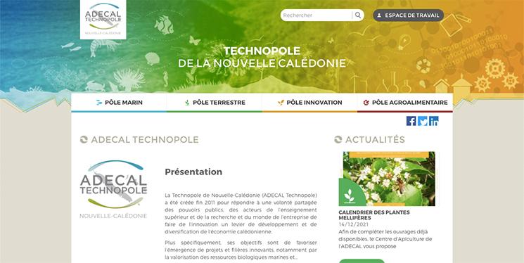 ADECAL technopole nouvelle caledonie