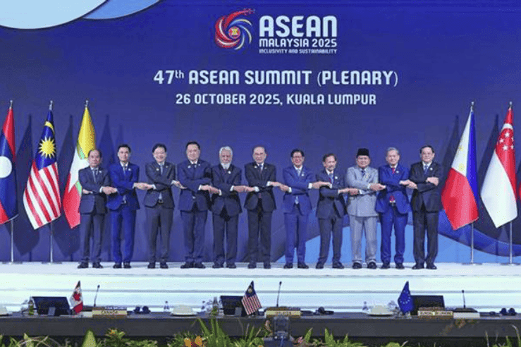 Photo de famille lors du dernier sommet de l’ASEAN