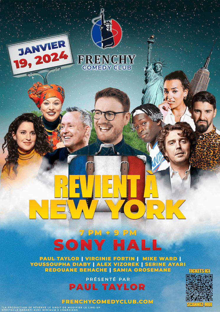 french comedy club à New York 2024