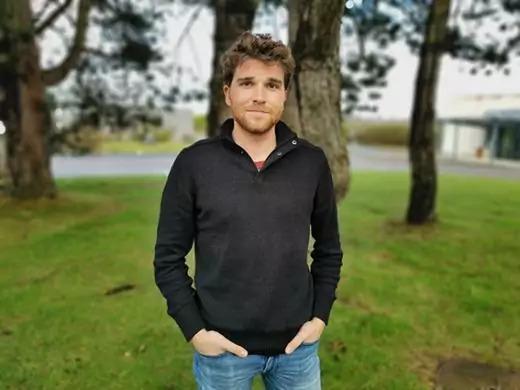 Correspondant à l'étranger, Anthony Fouchard est venu témoigner lors du colloque organisé par Mélanie Vogel