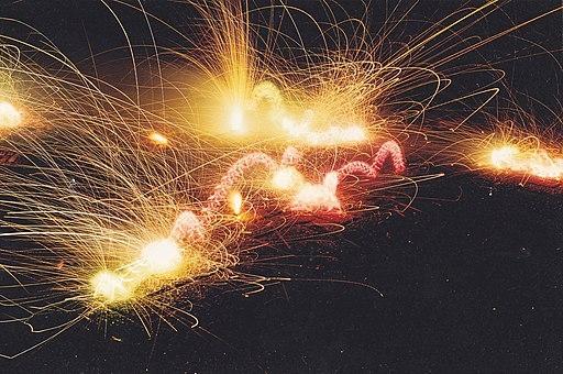 Feu d'artifice en Hollande en 2013 (Photo: Wikimedia, Peter van der Sluijs, CCBYSA3.0)