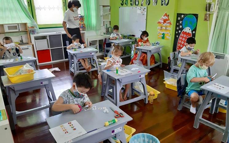 Reouverture post covid des Ecoles Francaises en Thailande