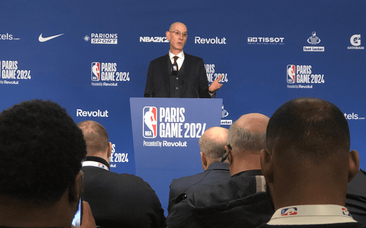 Adam Silver à Paris