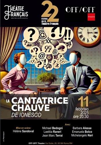 Affiche Cantatrice chauve