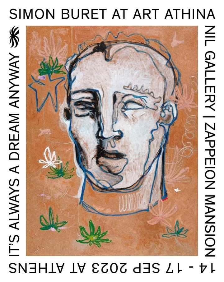 Exposition Simon Buret à Athènes