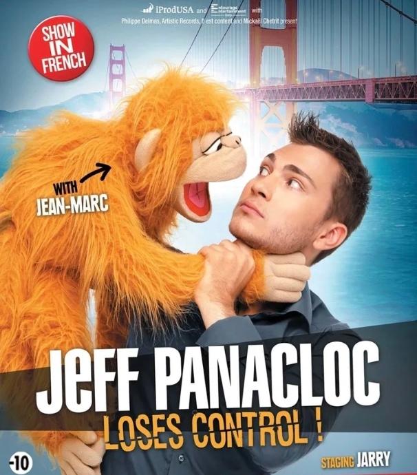 Affiche du spectacle de Jeff Panacloc en 2016
