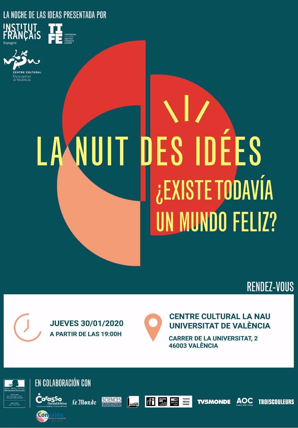 Affiche La nuit des idées 2020