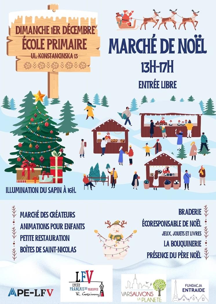 Affiche - Marché de Noël 2024