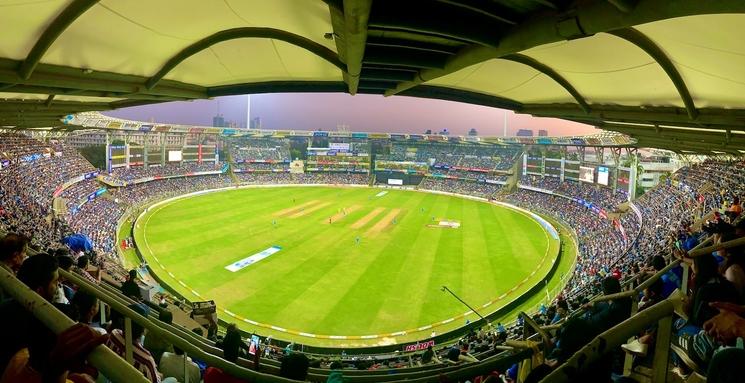 Le stade Wankhede de Mumbai