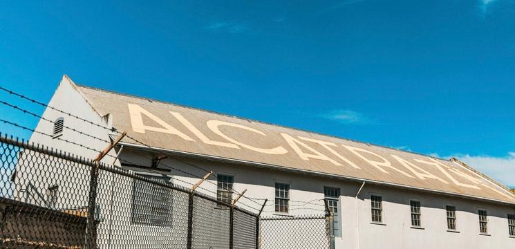 Un batiment de Alcatraz