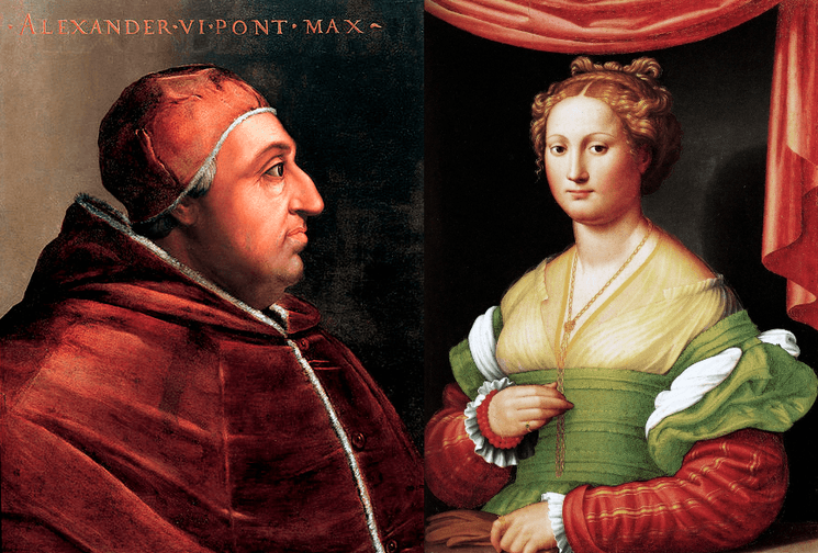 Alessandro-VI-e-Vannozza-Cattanei